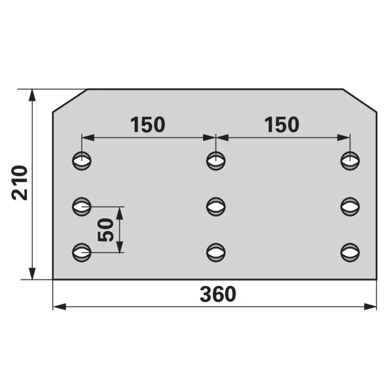 IQparts - 226104 - Piastra scorrevole