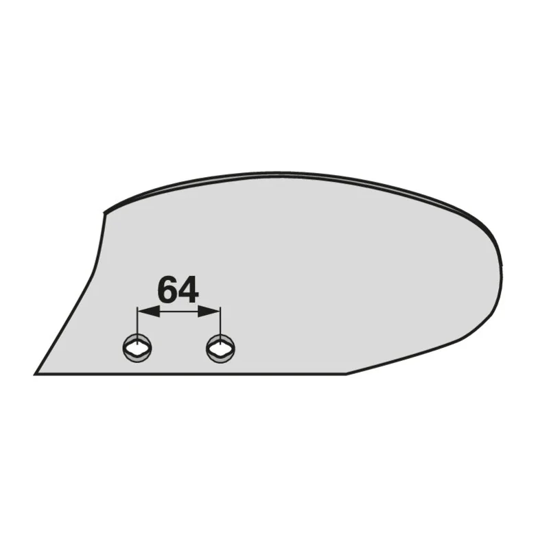 IQparts - 618105 - Lamiera del pre-aratro