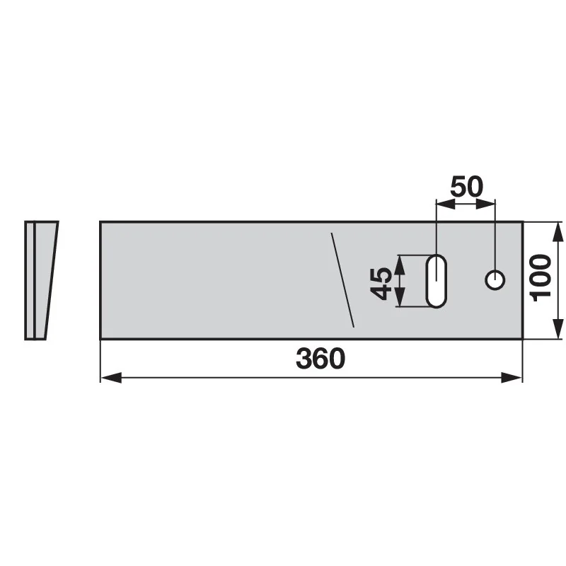 IQparts - 648103 - Pattino di scorrimento