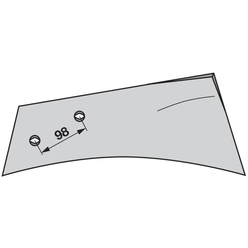 IQparts - 73-63301 - Lamiera guida paglia