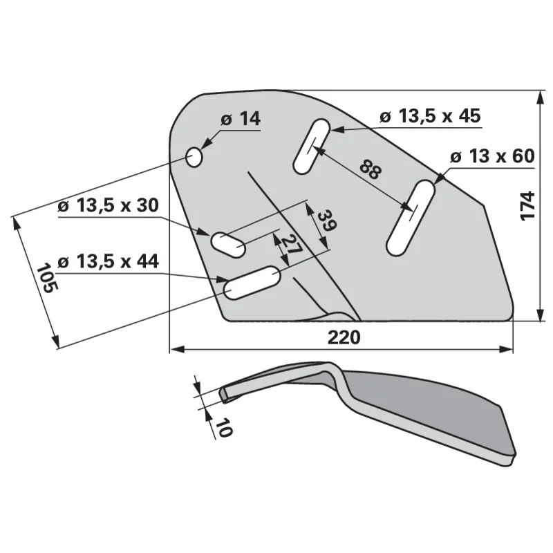 IQparts - LZ1.051.01 - Supporto per inserto