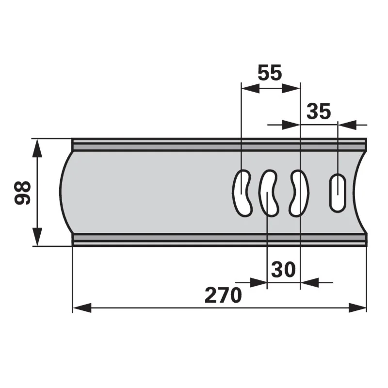 IQparts - MU54-65 - Pattino di scorrimento