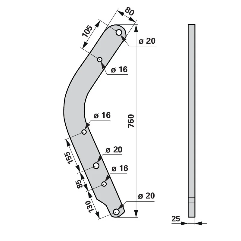 IQparts - PF300016 - Manico
