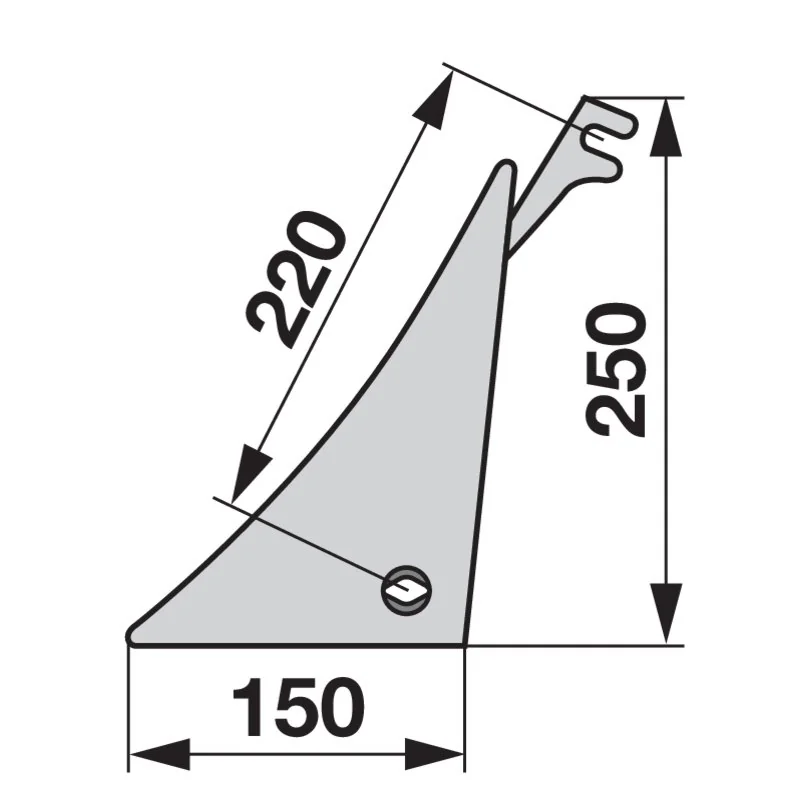 IQparts - PK600600 - Bordo lamiera sagomata