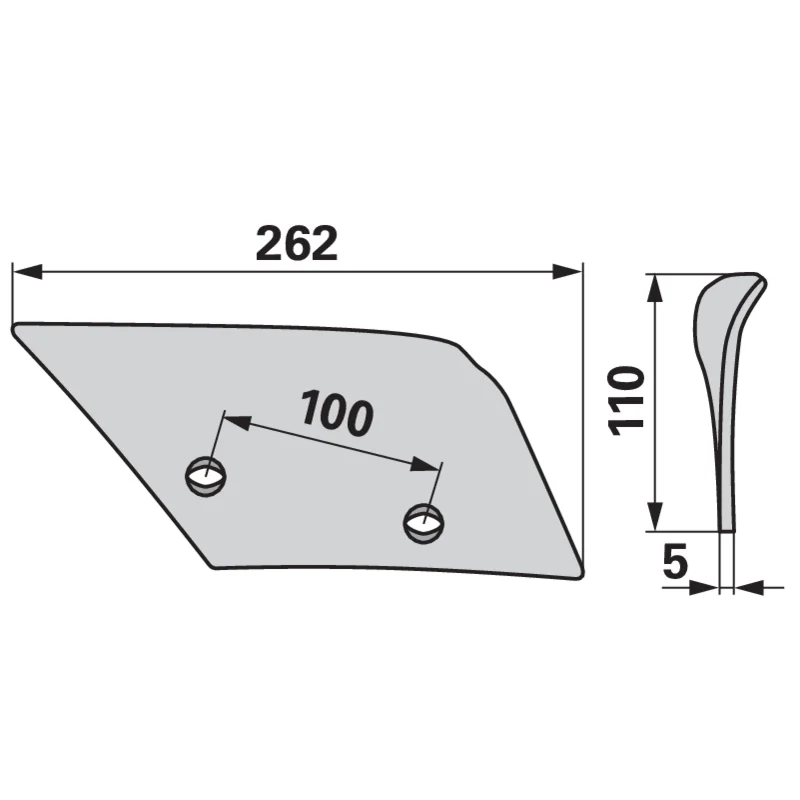 IQparts - Z23.356.03 - Lamiera del pre-aratro
