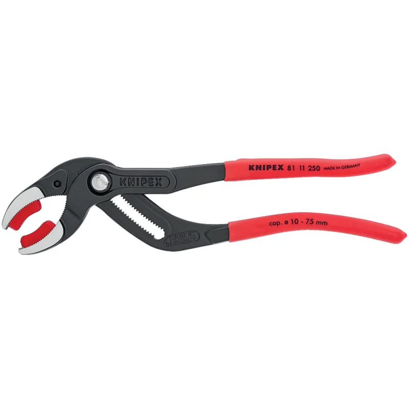 Knipex - 81 11 250 - Pinza per sifoni e connettori