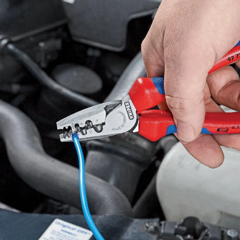 Knipex - 97 72 180 - Pinza a crimpare