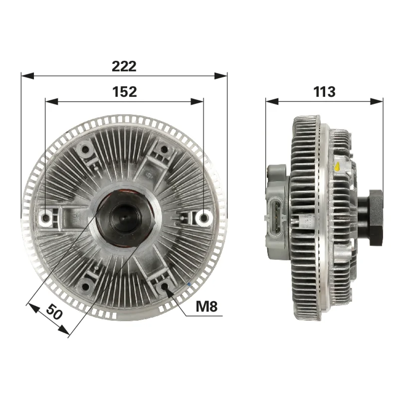 Mahle - 87383689 - Frizione ventola
