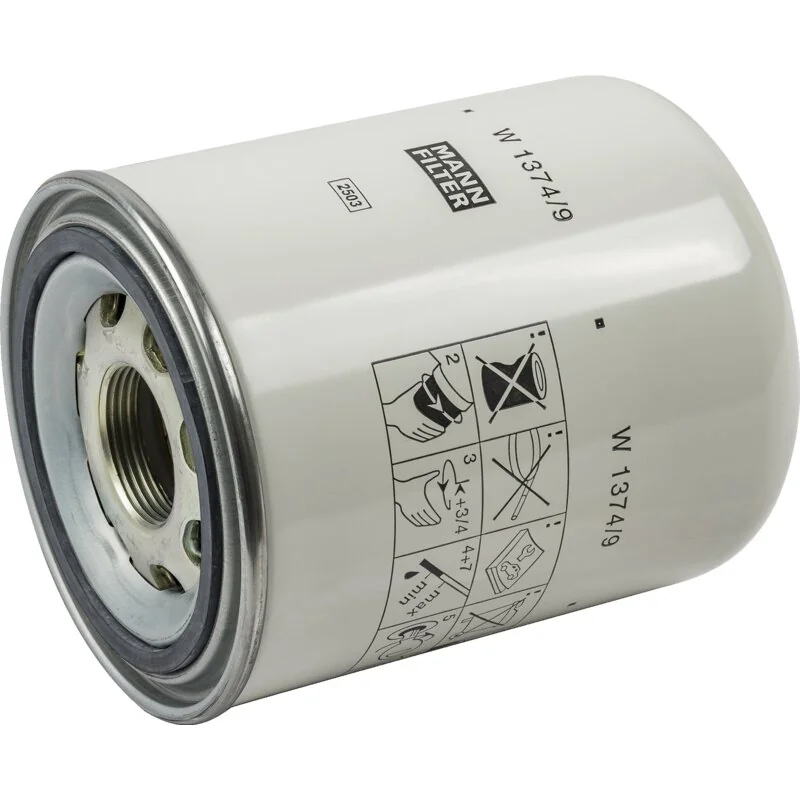 Mann - W 1374/9 - Filtro olio idraulico