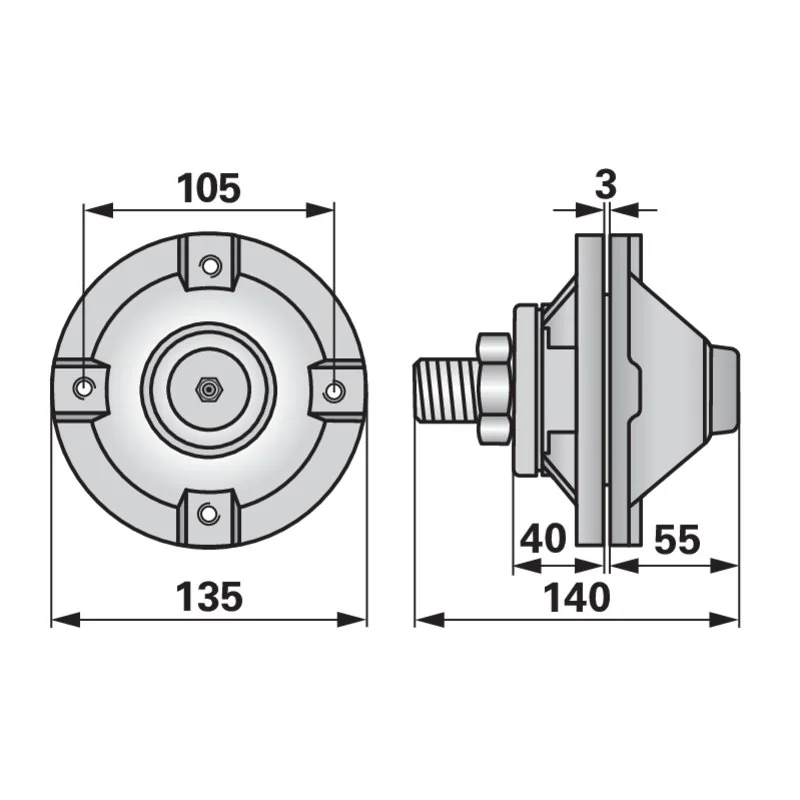Molbro - 73249 - Cuscinetto vomere