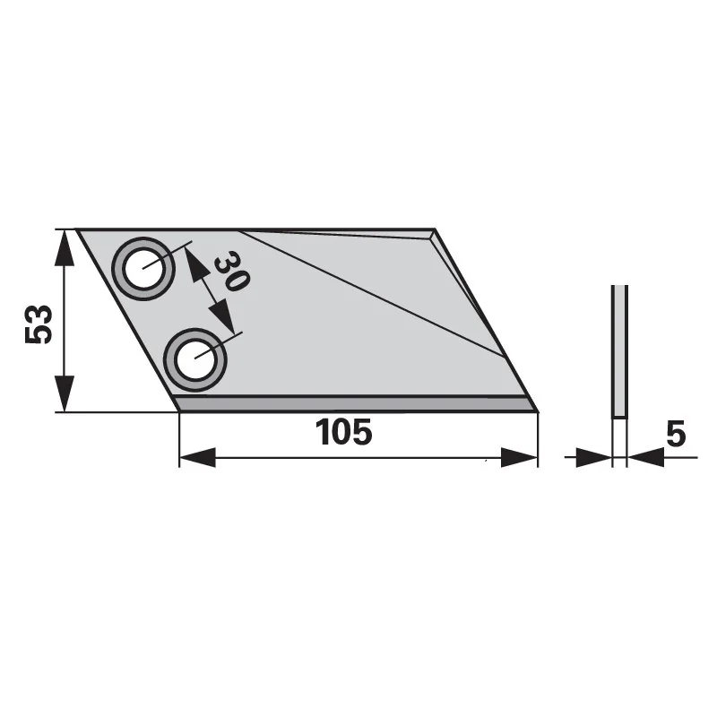 MWS - 37000 - Lama trinciatrice
