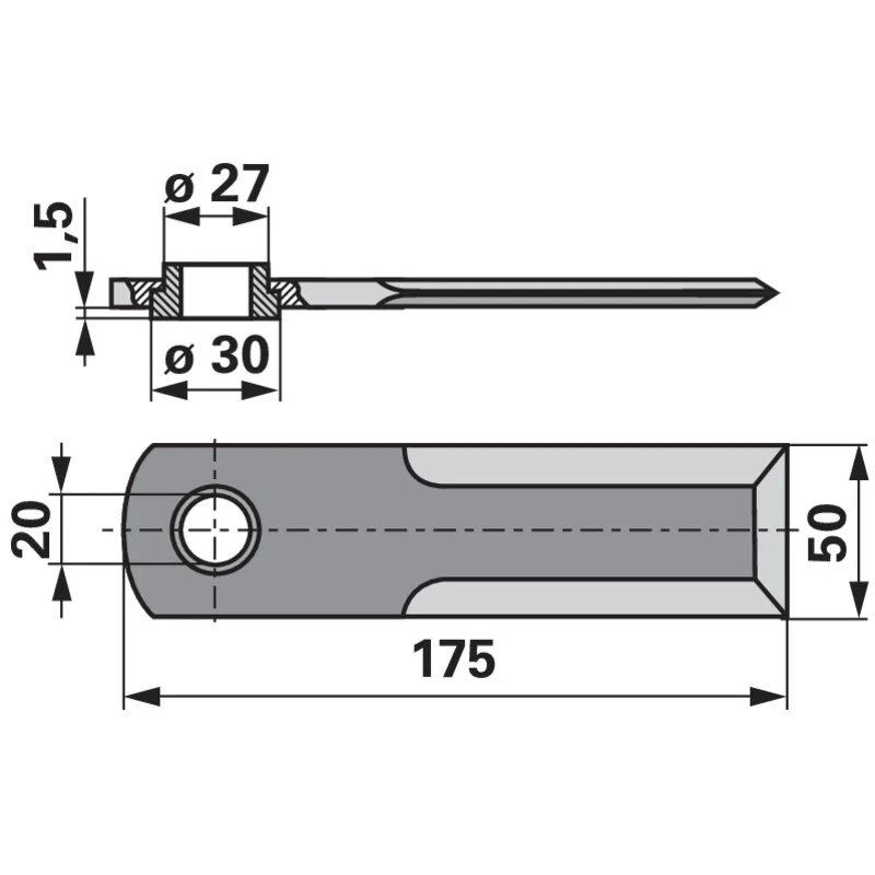 MWS - 755874 - Lama trinciatrice