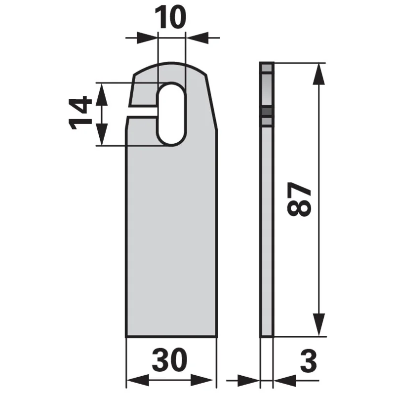 MWS - 8356000 - Lama per scarificatore