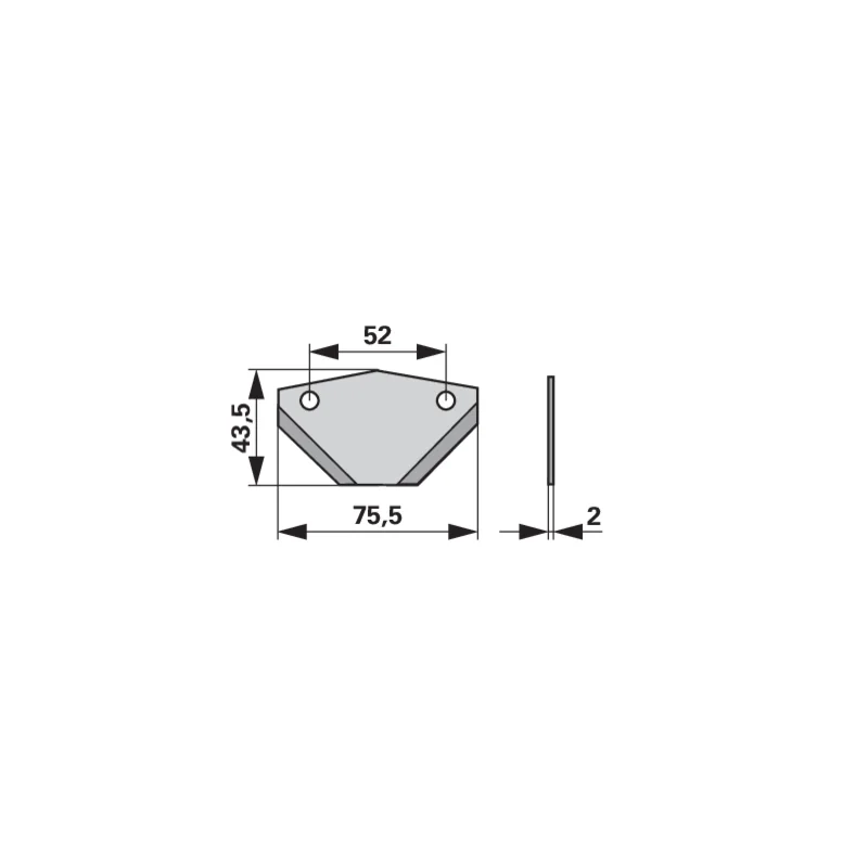MWS - Z104645 - Lame trinciatrici