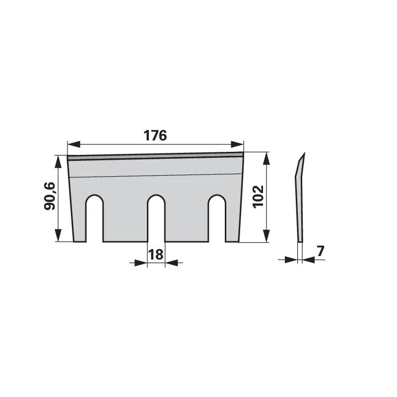 MWS - Z62075 - Lama trinciatrice