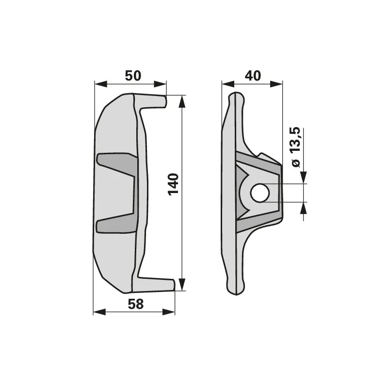 Pöttinger - 00+610.102 - Porta-dente