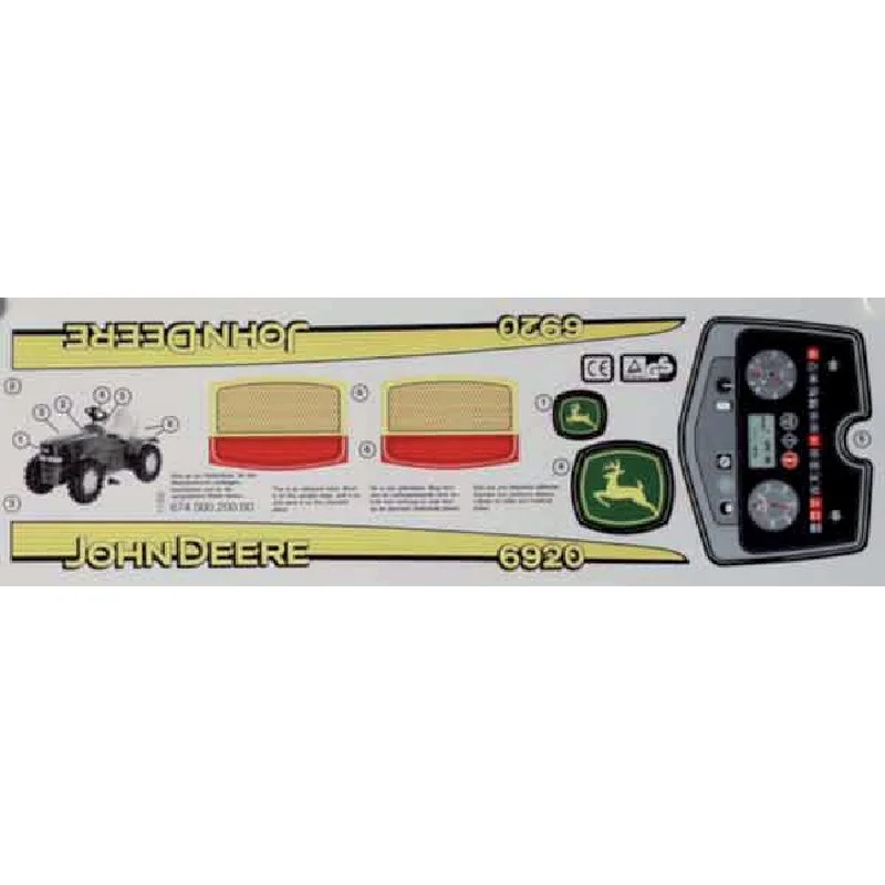 Rolly Toys - 67400020000 - Set di adesivi