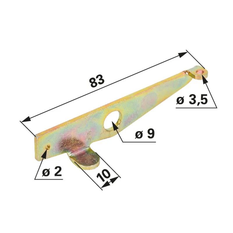 Rotax - 848095 - Leva di regolazione