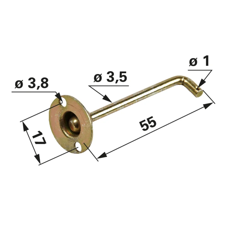 Rotax - 969120 - Asta di trazione