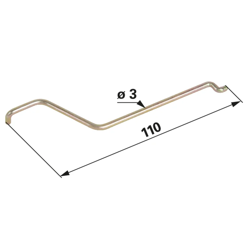 Rotax - 971772 - Asta del regolatore