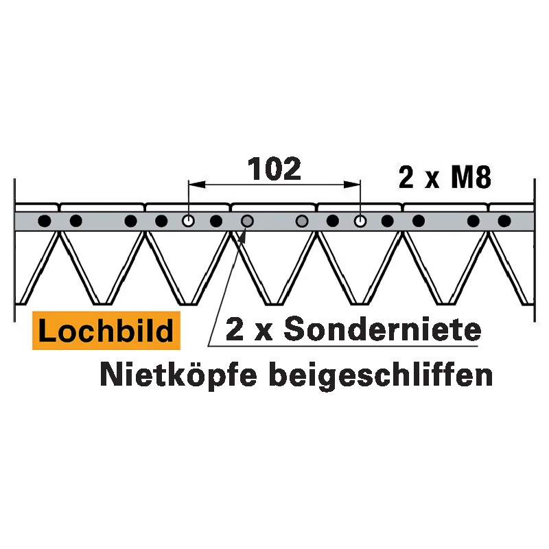Schröckenfux - 48201N - Coltello falciante