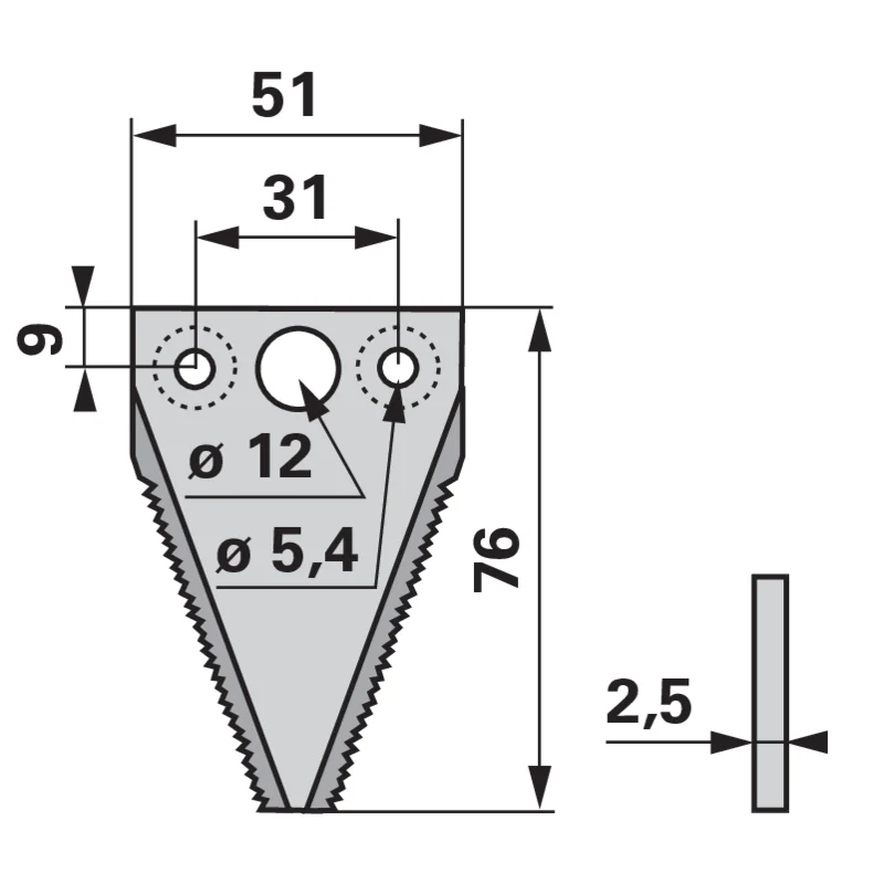 Schröckenfux - 56359015 - Lama del coltello falciante