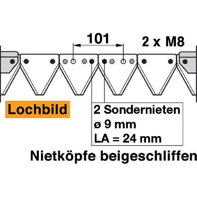 Schröckenfux - 630273 - Coltello falciante