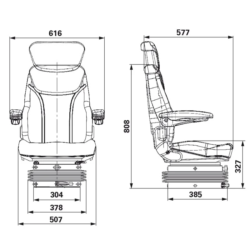 Seat - 96266500BK - Sedile