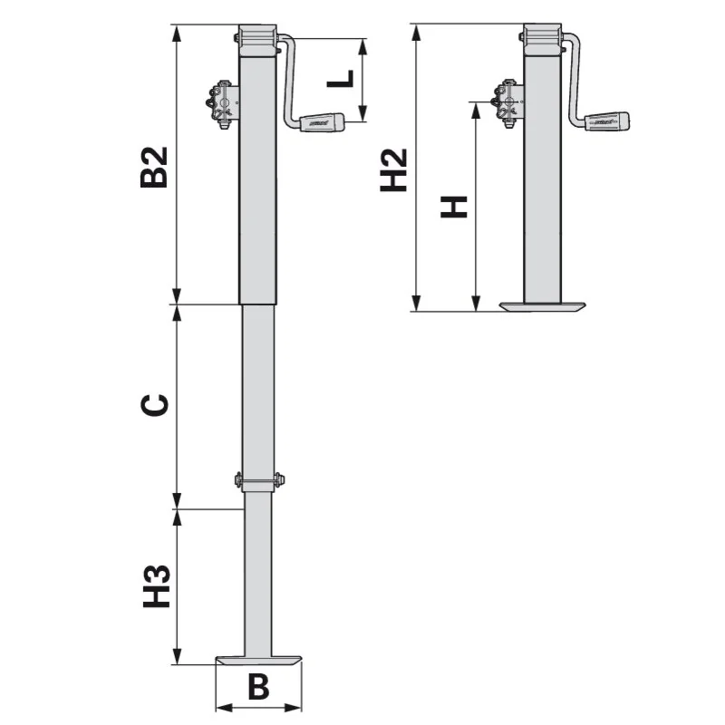 Simol - DG590X5W - Supporto di parcheggio