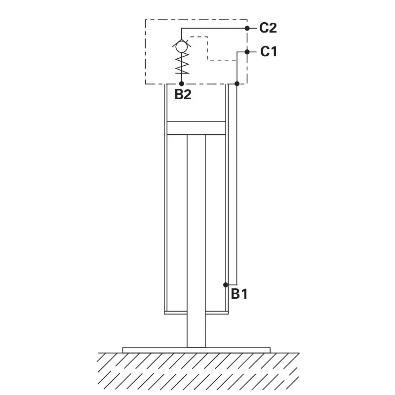 Simol - H1040 - Piede di supporto