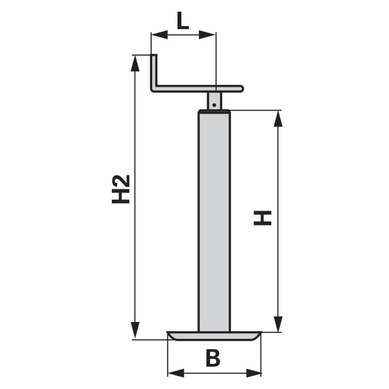 Simol - P526 - Supporto di parcheggio