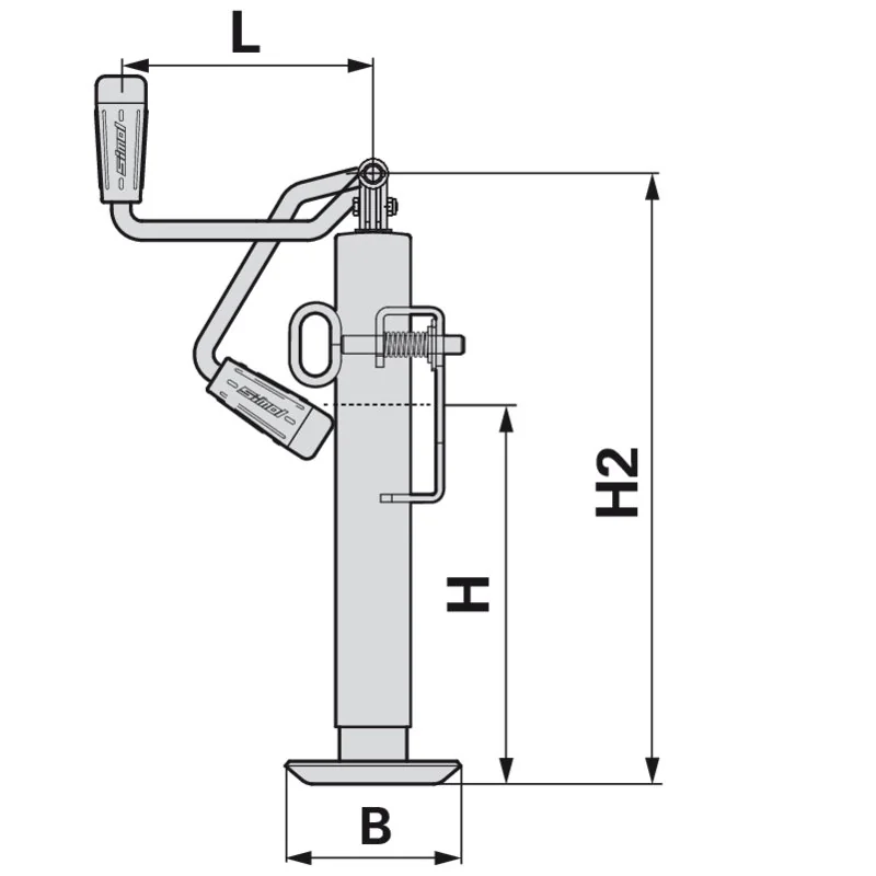 Simol - SF2102 - Supporto di parcheggio
