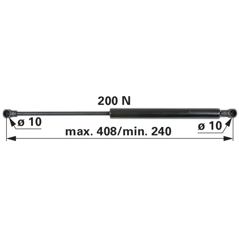 Stabilus - 0.009.8629.2 - Molla a gas