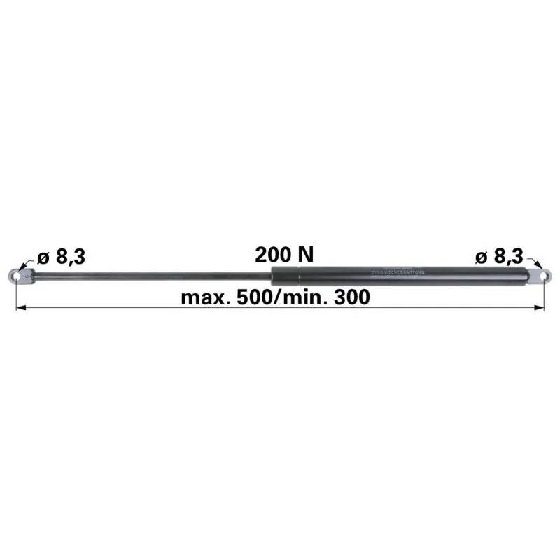 Stabilus - 6-100.20.505 - Molla a gas
