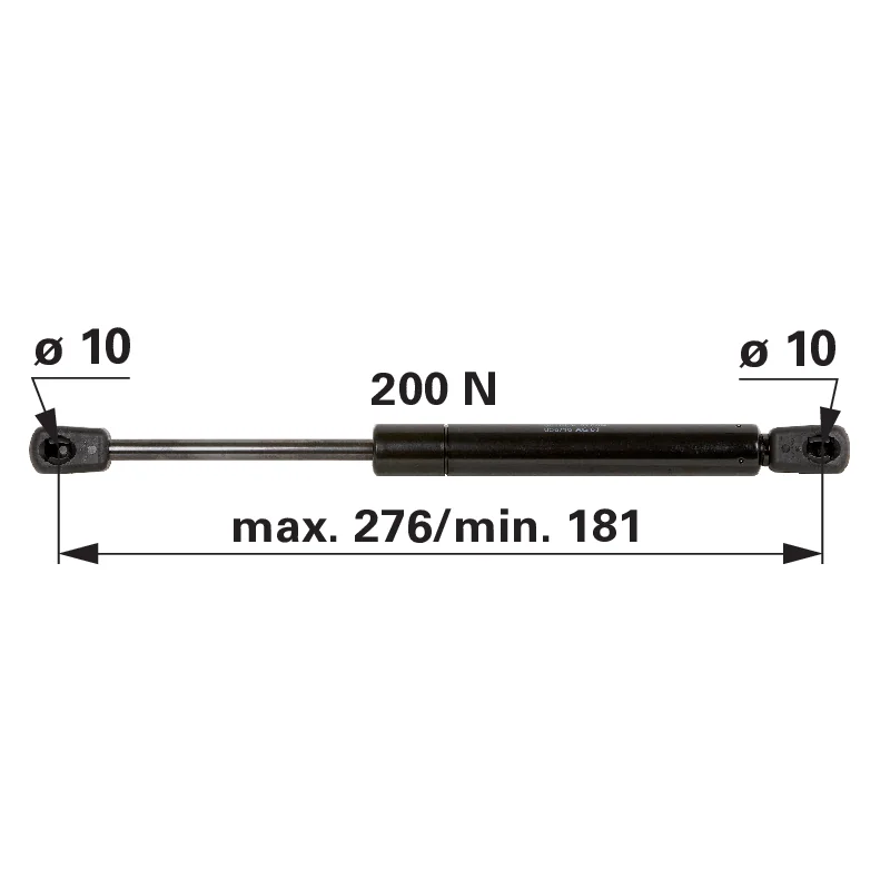 Stabilus - F258514210020 - Molla a gas
