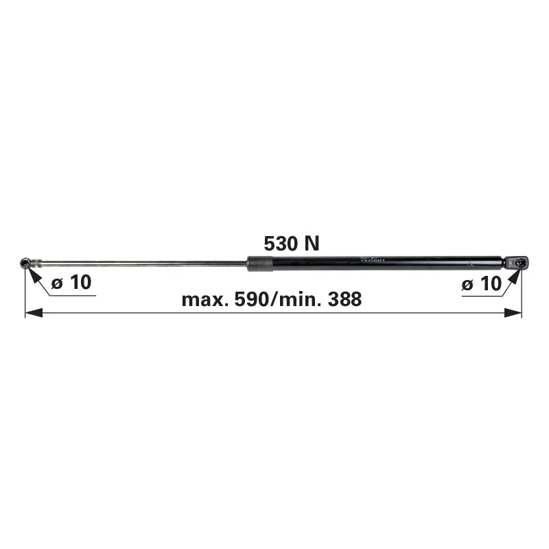Stabilus - H718500020210 - Molla a gas