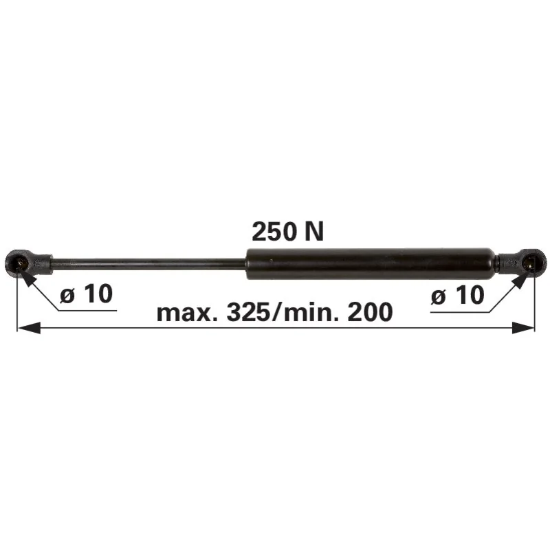 Stabilus - H816810030500 - Molla a gas