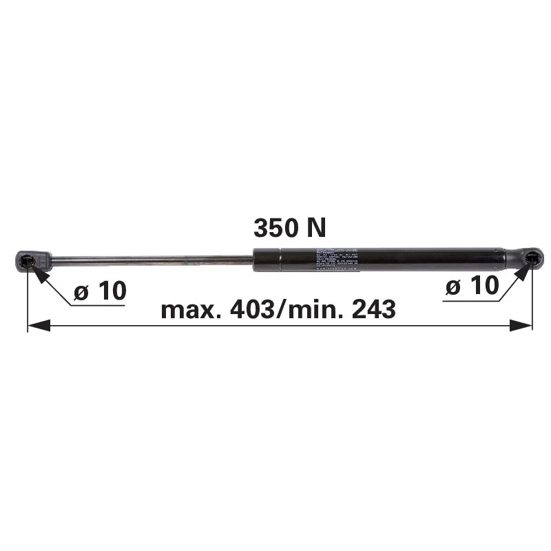 Stabilus - H931812032200 - Molla a gas