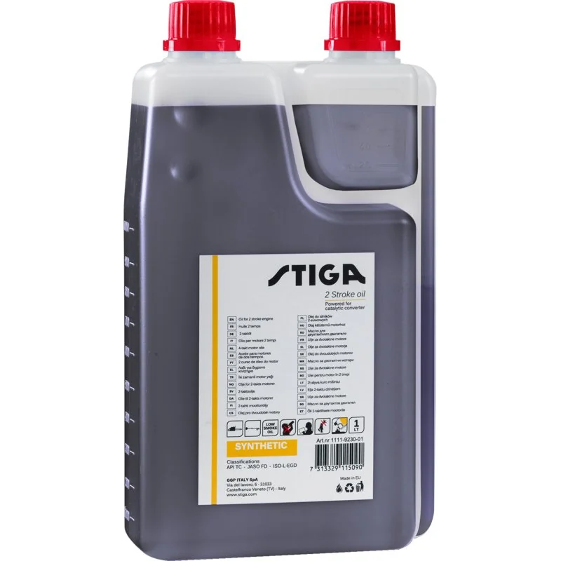 Stiga - 1111-9230-01 - Olio 2 tempi Olio sintetico