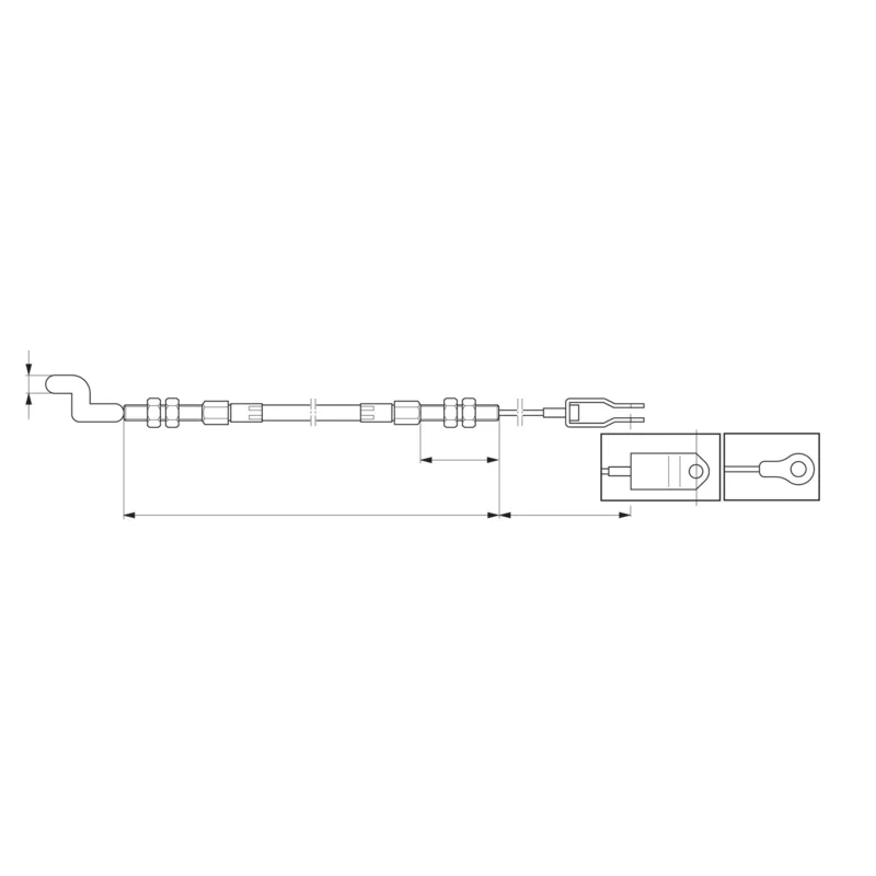 Stiga - 1134-3573-04 - Filo di trasmissione