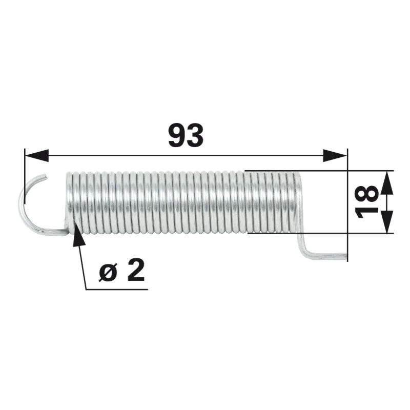 Stiga - 1134-5824-01 - Molla a trazione