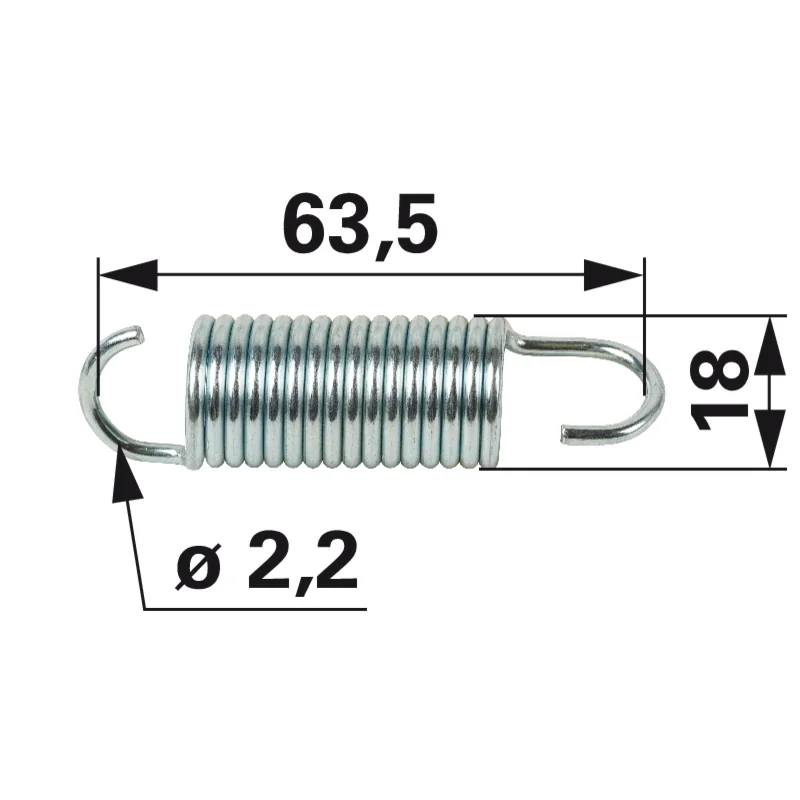 Stiga - 127430571/0 - Molla a trazione
