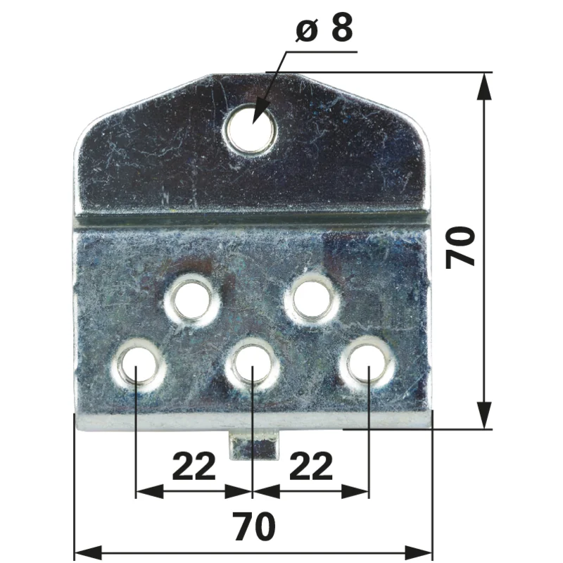 Stiga - 322551515/0 - Piastra regolabile