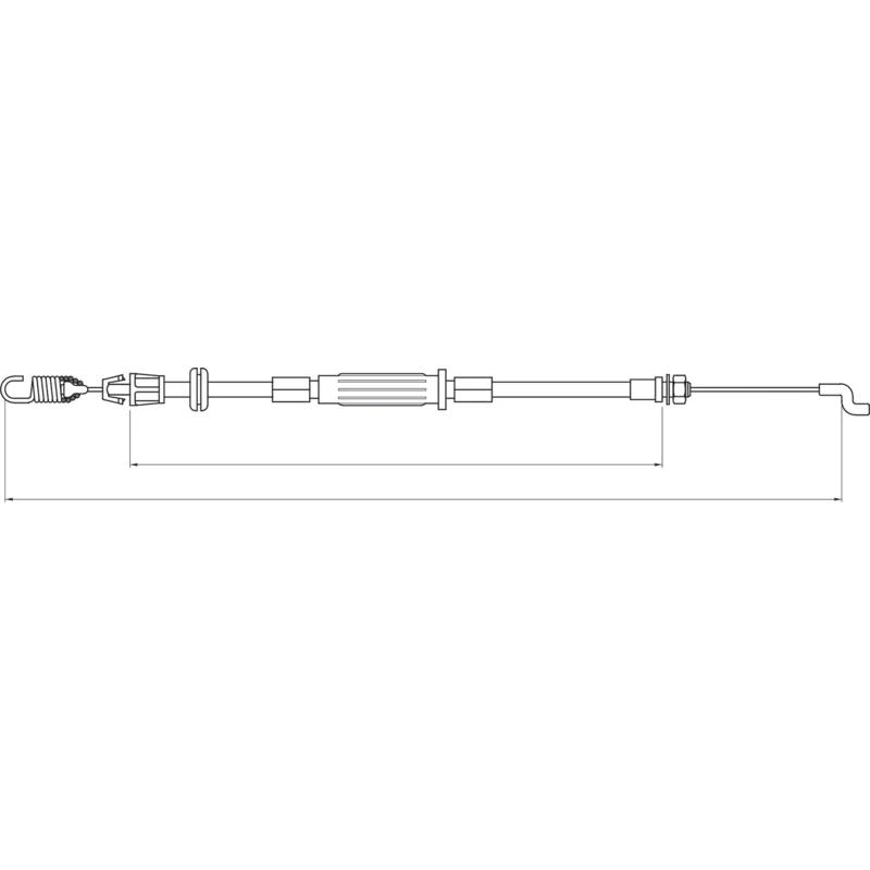 Stiga - 381000734/1 - Cavo frizione
