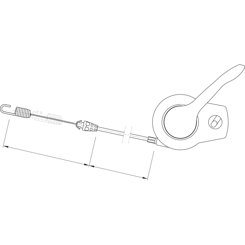 Stiga - 381030064/0 - Cavo Bowden