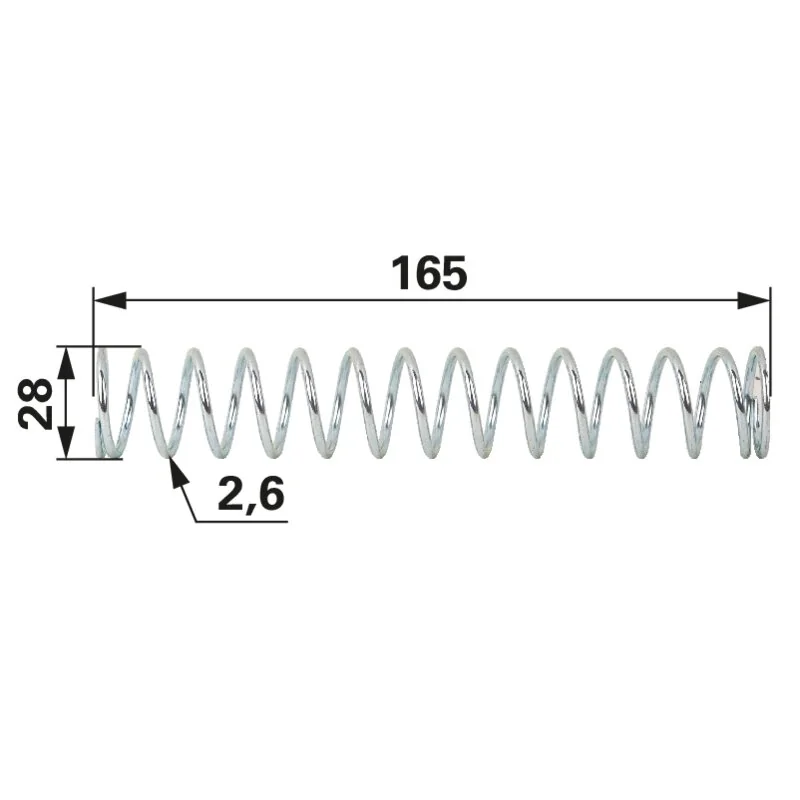 STOLL - 3350970 - Molla a compressione