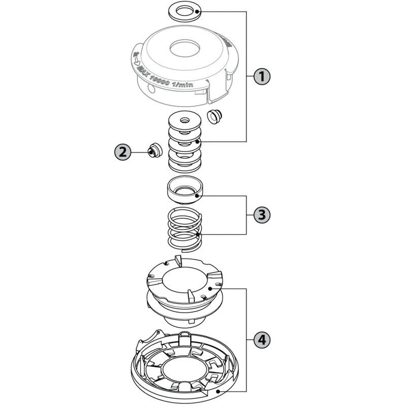 Tecomec - K00401038 - Kit bobina