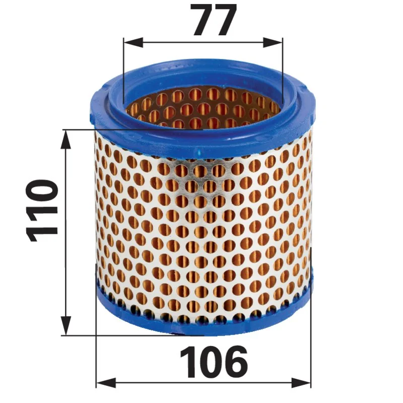 UFI - 2788500 - Cartuccia principale filtro aria