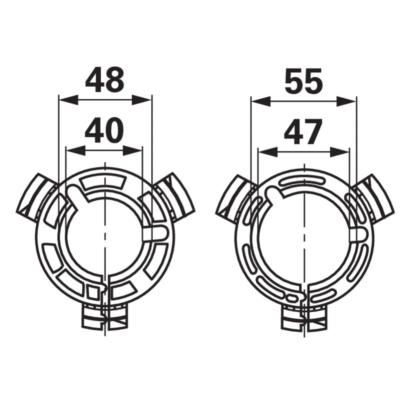 Weasler - 961-2502 - Set anelli di scorrimento