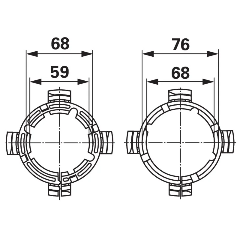 Weasler - 961-3567 - Set anelli di scorrimento